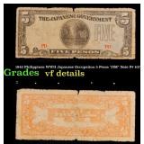 1942 Philippines WWII Japanese Occupation 5 Pesos