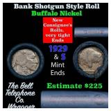 Buffalo Nickel Shotgun Roll in Old Bank Style 