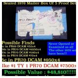 Original sealed box 4- 1976 United States Mint Pro