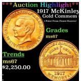 *Highlight* 1917 McKinley Gold Commem Dollar Near