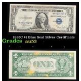 1935C $1 Blue Seal Silver Certificate Grades Selec