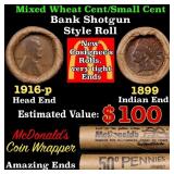 Small Cent Mixed Roll Orig Brandt McDonalds Wrappe