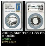 NGC  2016-p Star Trek USS Enterprise High Relief