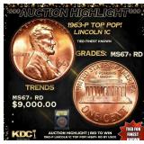***Auction Highlight*** 1963-p Lincoln Cent TOP PO