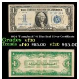 1934 "Funnyback" $1 Blue Seal Silver Certificate G