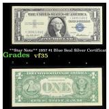 **Star Note** 1957 $1 Blue Seal Silver Certificate