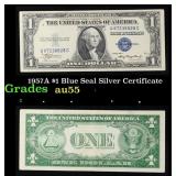 1957A $1 Blue Seal Silver Certificate Grades Choic