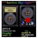 ***Auction Highlight*** 1975-d Roosevelt Dime 10c