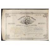 1863 Confederate States $1000 Civil War Loan Bond