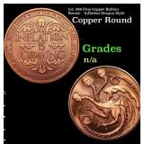 1oz .999 Fine Copper Bullion Round -  Inflation Dr