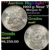 *Highlight* 1902-p Morgan Dollar Near Top Pop! $1