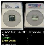 NGC  2022 Game Of Thrones The Night King  1oz Silv