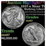 *Highlight* 1937-s Walking Liberty Half Dollar Nea