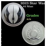 2023 Star Wars Jedi Order Crest 1oz .999 Silver $2