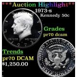***Auction Highlight*** 1973-s Proof Kennedy Half