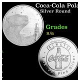 Coca-Cola Polar Bear 1 oz .999 Silver Round
