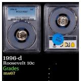 PCGS 1996-d Roosevelt Dime 10c PCGS