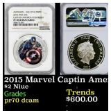 NGC  2015 Marvel Captin America Colorized Avengers