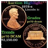 ***Auction Highlight*** 1978-s Proof Lincoln Cent
