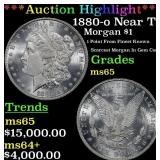 *Highlight* 1880-o Morgan Dollar Near Top Pop! $1