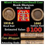 Small Cent Mixed Roll Orig Brandt McDonalds Wrappe