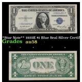 **Star Note** 1935E $1 Blue Seal Silver Certificat