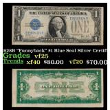 1928B "Funnyback" $1 Blue Seal Silver Certificate