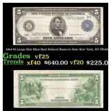 1914 $5 Large Size Blue Seal Federal Reserve Note