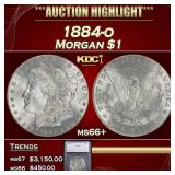 1884-o Morgan Dollar $1 ms66+ SEGS