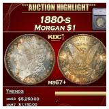 1880-s Morgan Dollar $1 ms67+ SEGS