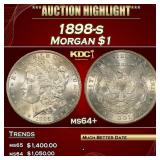 1898-s Morgan Dollar $1 ms64+ SEGS