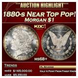 1880-s Morgan Dollar Near Top Pop! $1 ms68+ SEGS