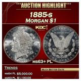 1885-s Morgan Dollar $1 Select+ Unc USCG