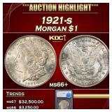 1921-s Morgan Dollar $1 ms66+ SEGS