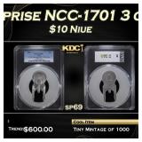 PCGS PCGS 2024 Star Trek USS Enterprise NCC-1701 3