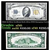 1934A $10 Silver Certificate North Africa WWII Eme