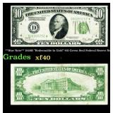 **Star Note** 1928B "Redeemable In Gold" $10 Green