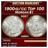 1900-o/cc Top 100 Morgan Dollar $1 ms64+ SEGS
