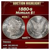 1880-s Morgan Dollar $1 ms67+ SEGS
