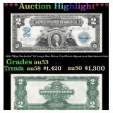 1899 "Mini-Portholes" $2 Large Size Silver Certifi