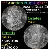 *Highlight* 1882-s Morgan Dollar Near Top Pop! $1