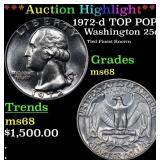 ***Auction Highlight*** 1972-d Washington Quarter
