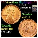 ***Auction Highlight*** 1915-d Lincoln Cent 1c Gra