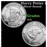 Harry Potter 1 oz Silver Currency: Gringotts Sickl