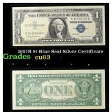 1957B $1 Blue Seal Silver Certificate Grades Selec