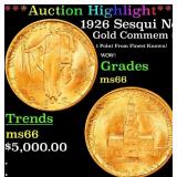 *Highlight* 1926 Sesqui Gold Commem Near Top Pop!
