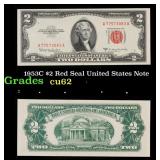 1953C $2 Red Seal United States Note Grades Select