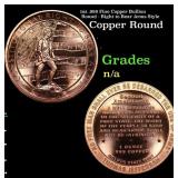 1oz .999 Fine Copper Bullion Round - Right to Bear