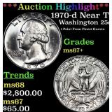 ***Auction Highlight*** 1970-d Washington Quarter