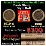 Small Cent Mixed Roll Orig Brandt McDonalds Wrappe